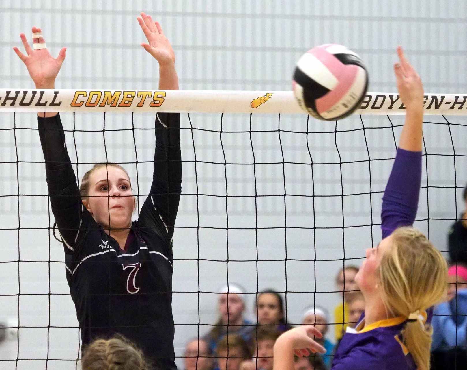 Central Lyon vs Western Christian volleyball